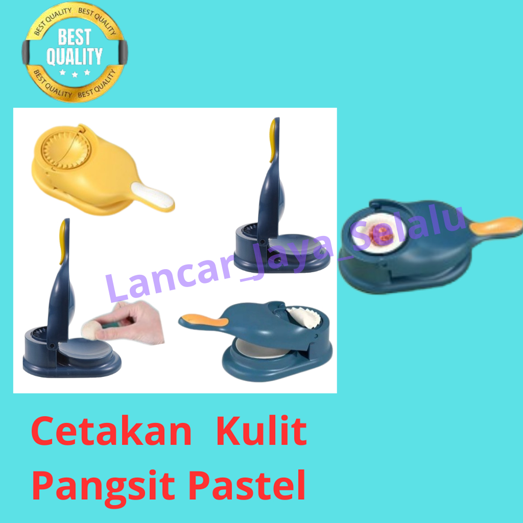Cetakan Adonan Kulit Kue Pastel Pangsit Kering 2 in 1 Press Manual kue