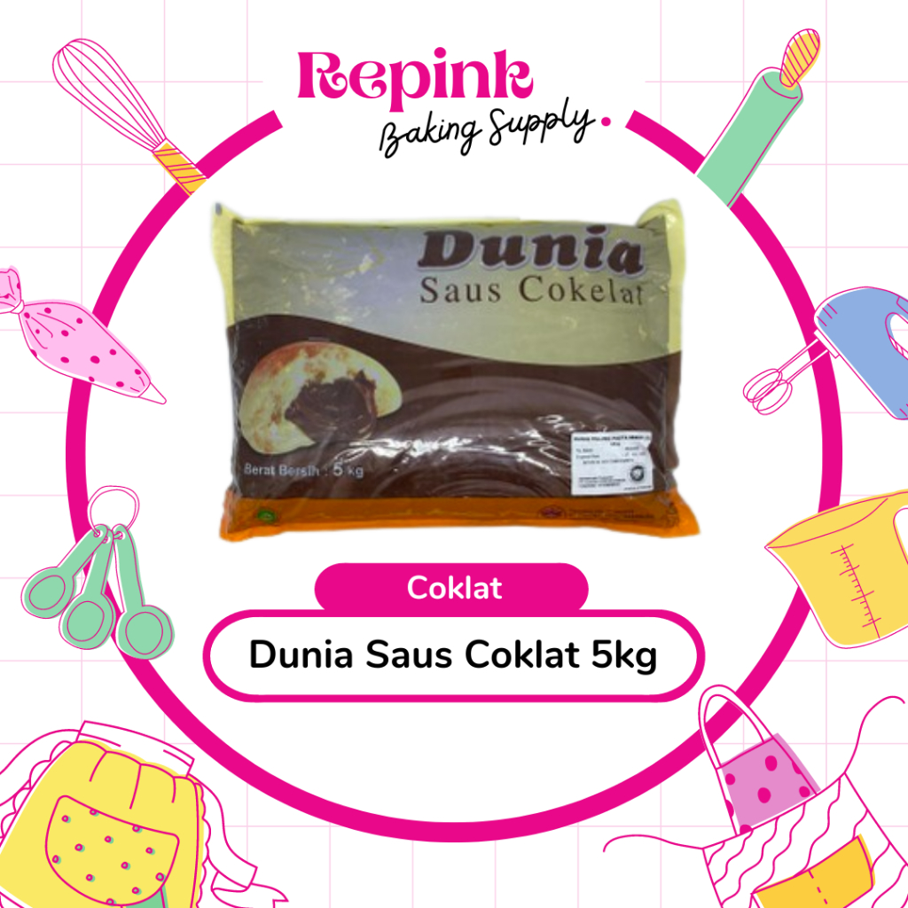 

Dunia Saus Coklat 5KG | Coklat Filling