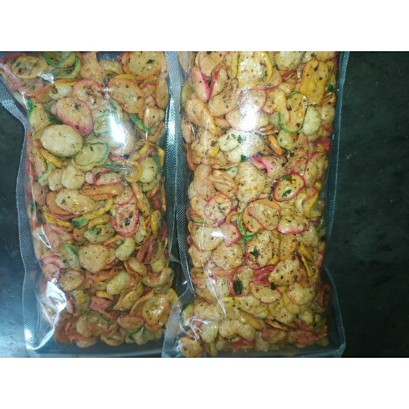 

kerupuk seblak pedas daun jeruk dan kencur super bantet 300g