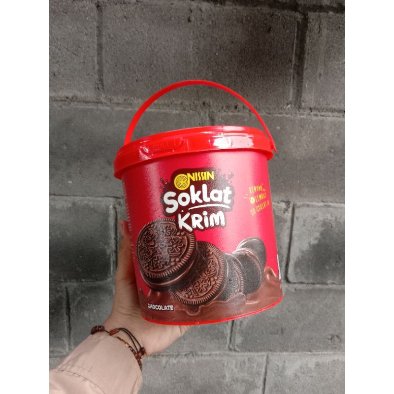 

Nissin Soklat Krim 350gr || Soklat Sandwich Buket / Timba