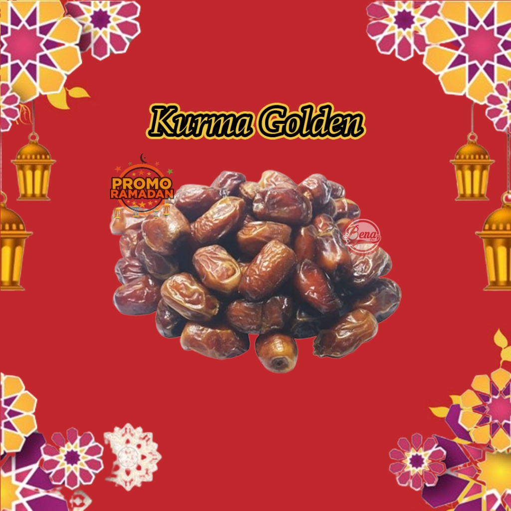 

KURMA GOLDEN - KEMASAN EKONOMIS POUCH 500 GRAM