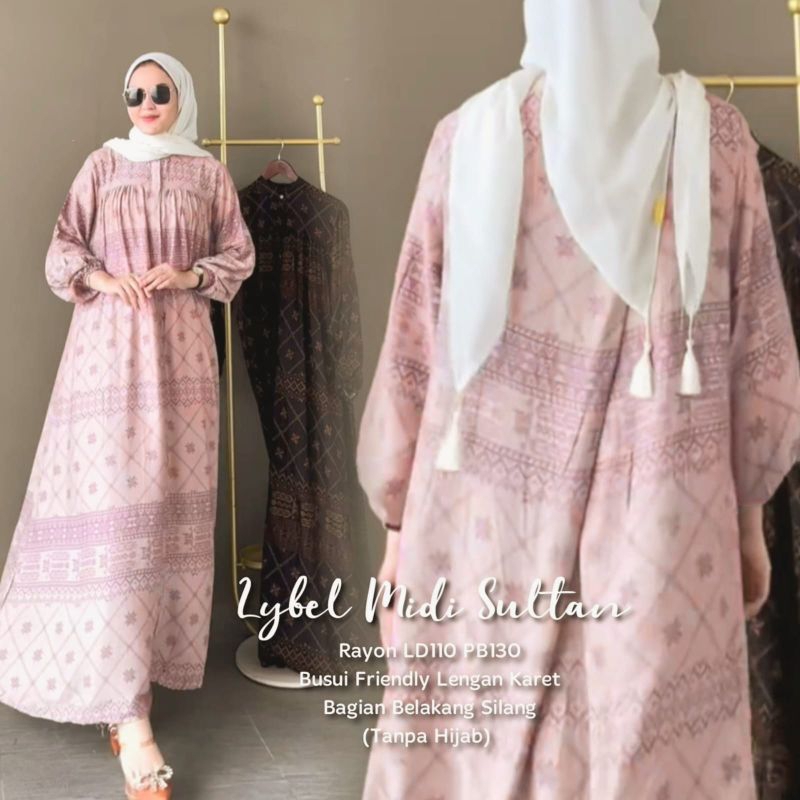 LYBEL MIDI SULTAN ROSE