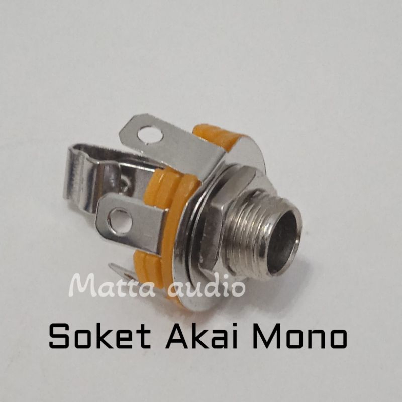 Soket Akai mono soket jack Akai mono