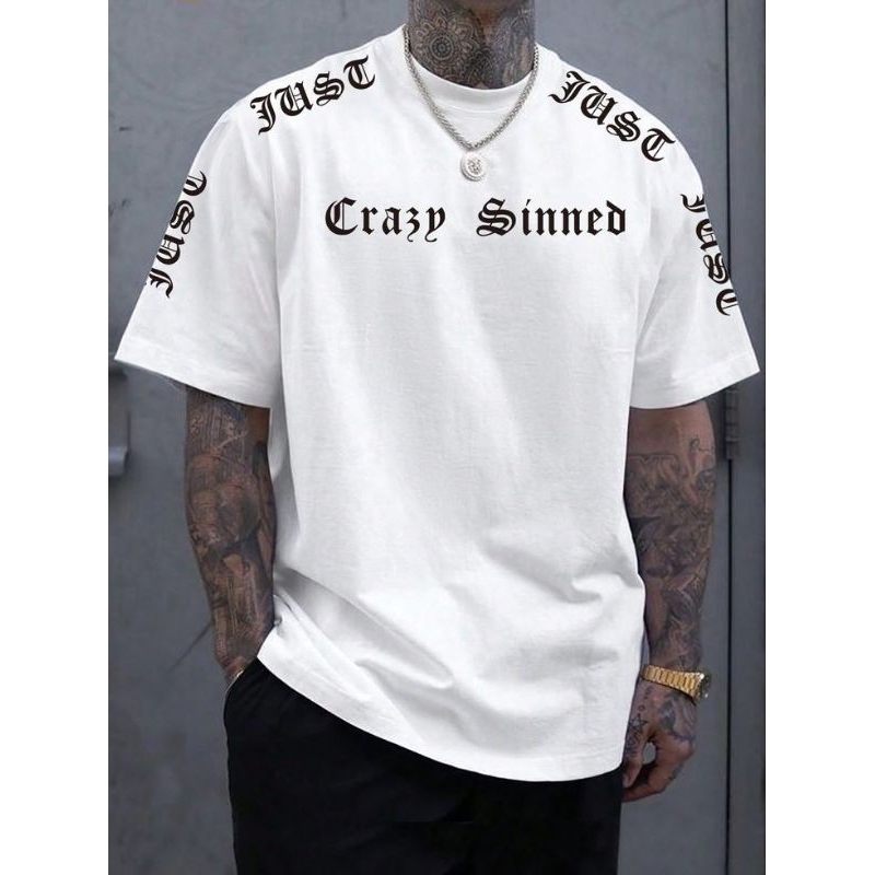 baju kaos hip hop Korean style jumbo big size kaos pria jumbo kaos pria bigsize 3XL 4XL 5XL 6XL