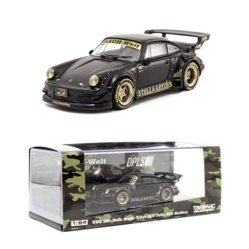 porcshe rwb 930 stella artois tokyo auto salon