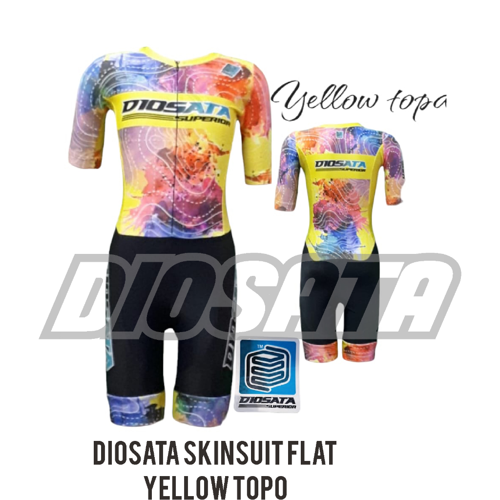 SKINSUIT DIOSATA YELLOW TOPO