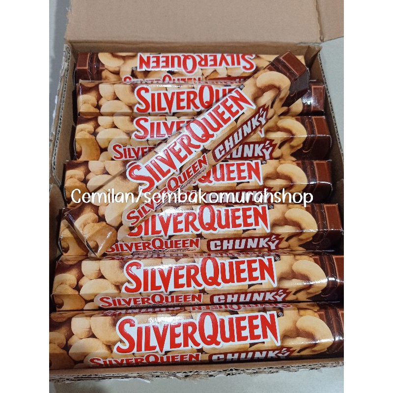 

SilverQueen Chunky bar Cashew 95g/pcs