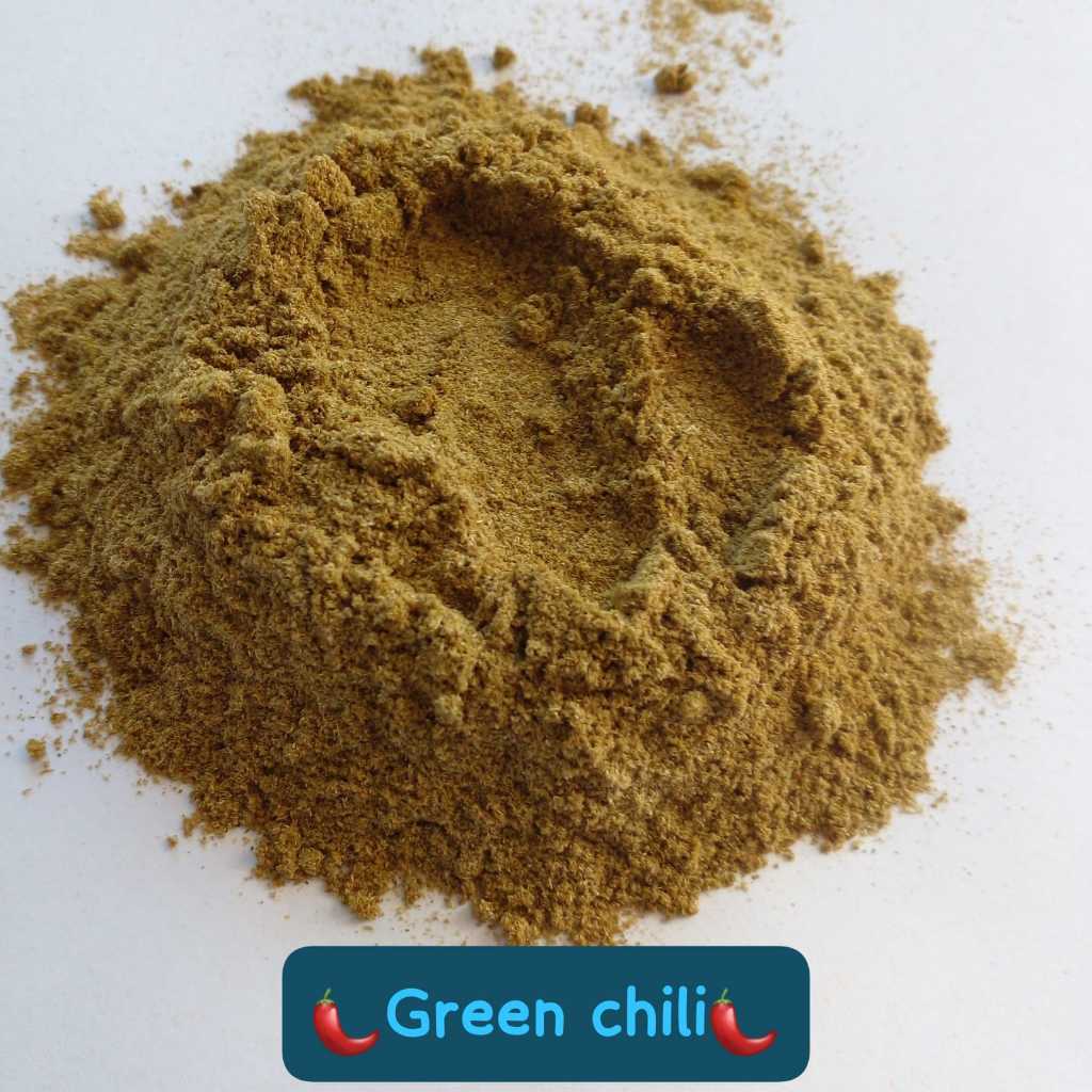 

Jual GReen Chili Powder Premium organic Untuk Bumbu Masak