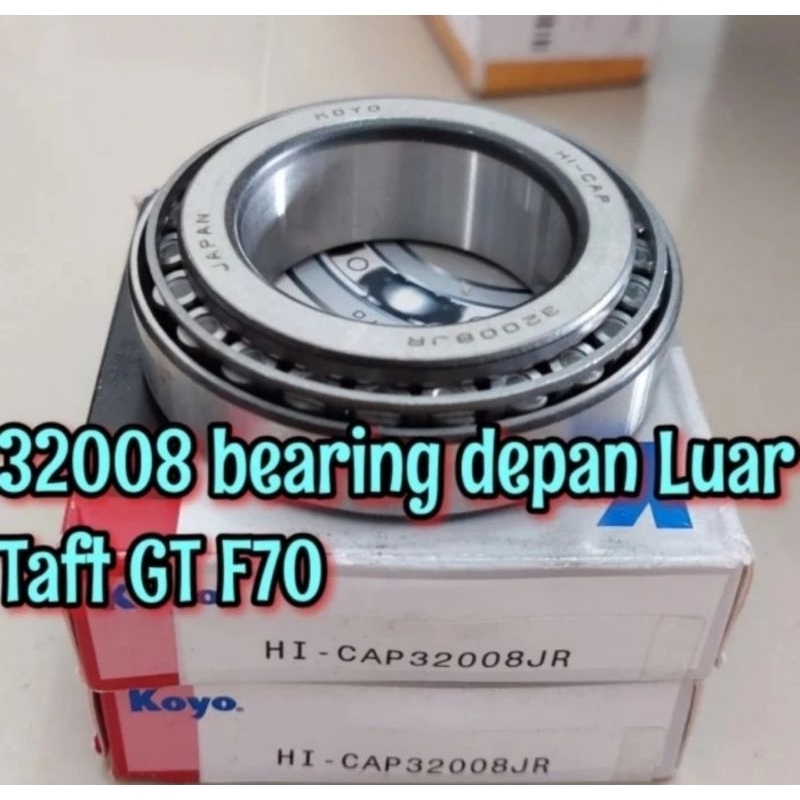 lahar roda depan taft gt bearing roda taft gt depan lahar roda taft gt bearing taft gt 32008 32009
