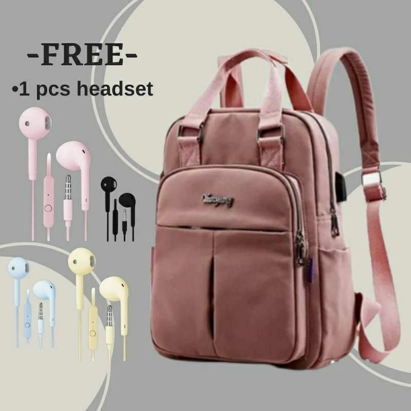 Tas Anak Remaja Sekolah Cewek Cowok Backpack Kekinian