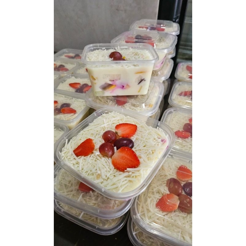 

salad buah creamy