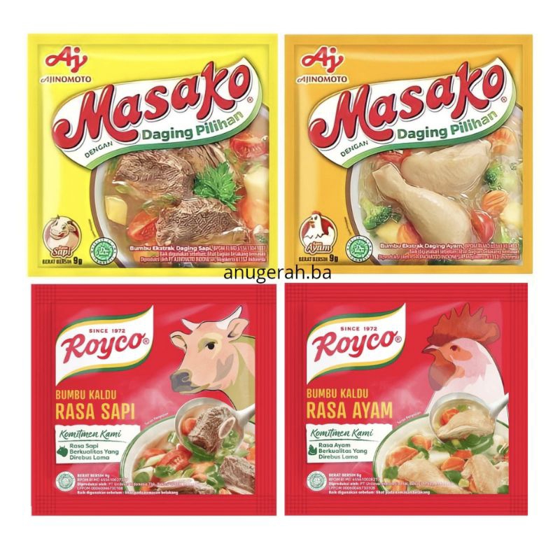 

Royco Masako Sachet ECERAN