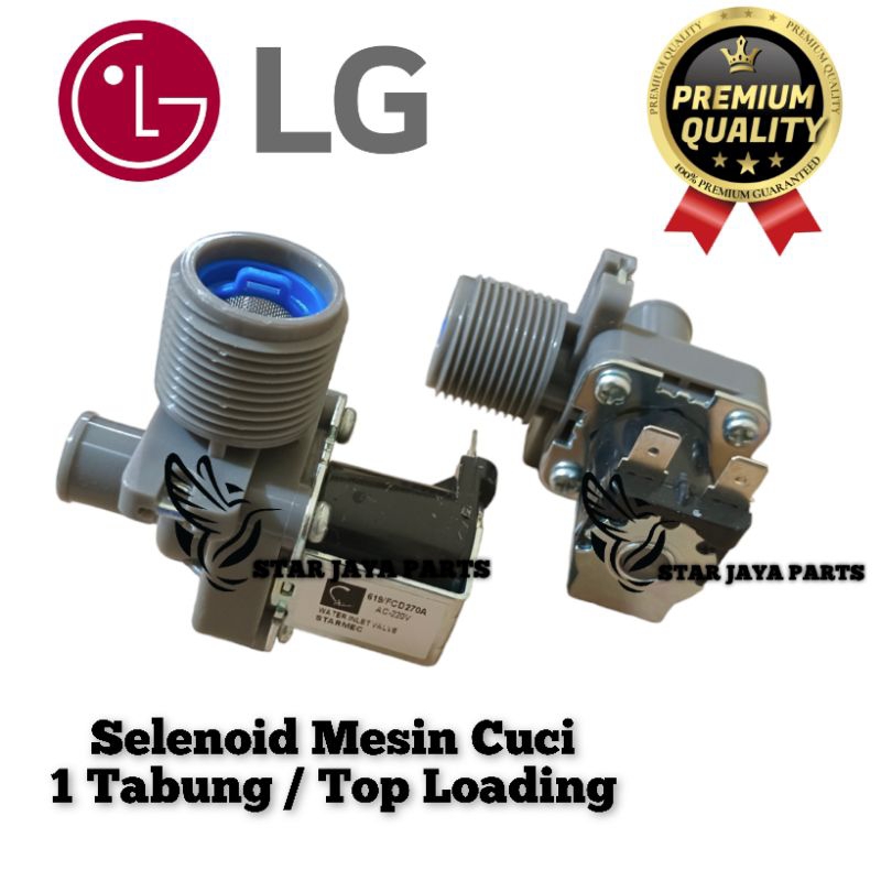 Water Inlet Selenoid Mesin Cuci Lg 1 Tabung