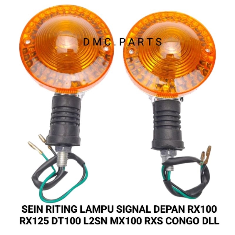 SEIN RITING LAMPU SIGNAL DEPAN RX100 RX125 DT100 L2SN MX100 RXS CONGO L2SUPER NEW RS100 DT RS MX RX 