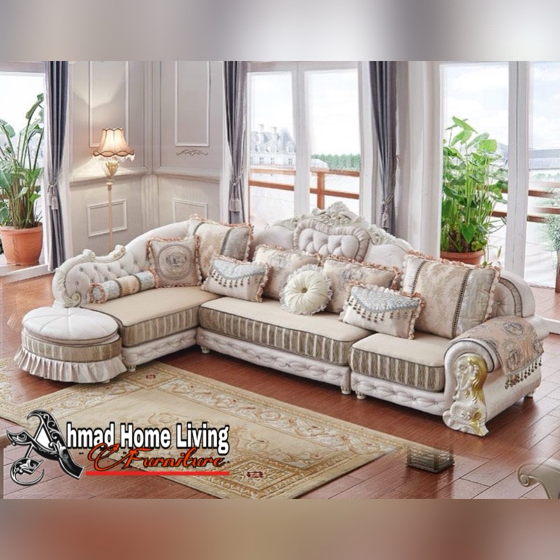 SOFA TAMU MODERN SOFA TAMU PREMIUM SOFA SUDUT MEWAH