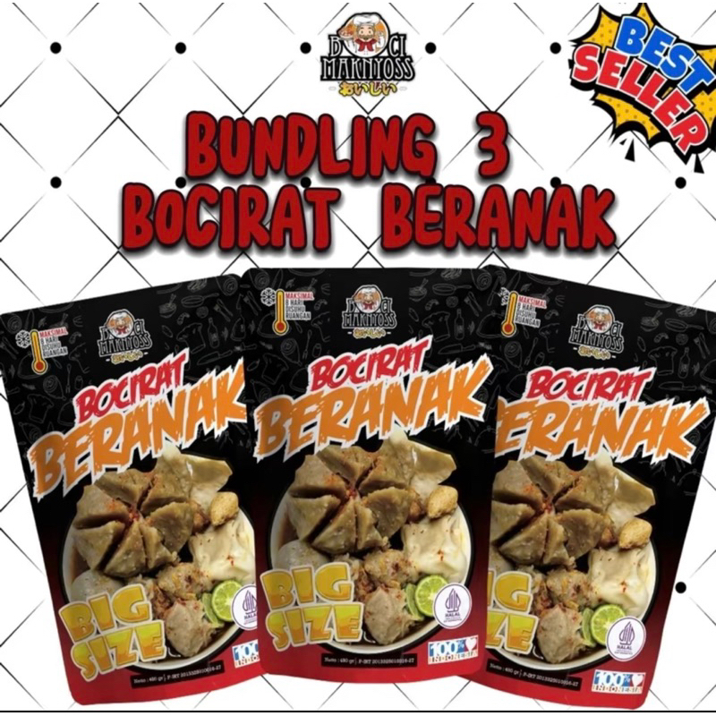 

BUNDLING 3 BOCIRAT BERANAK BOCI MAKNYOSS