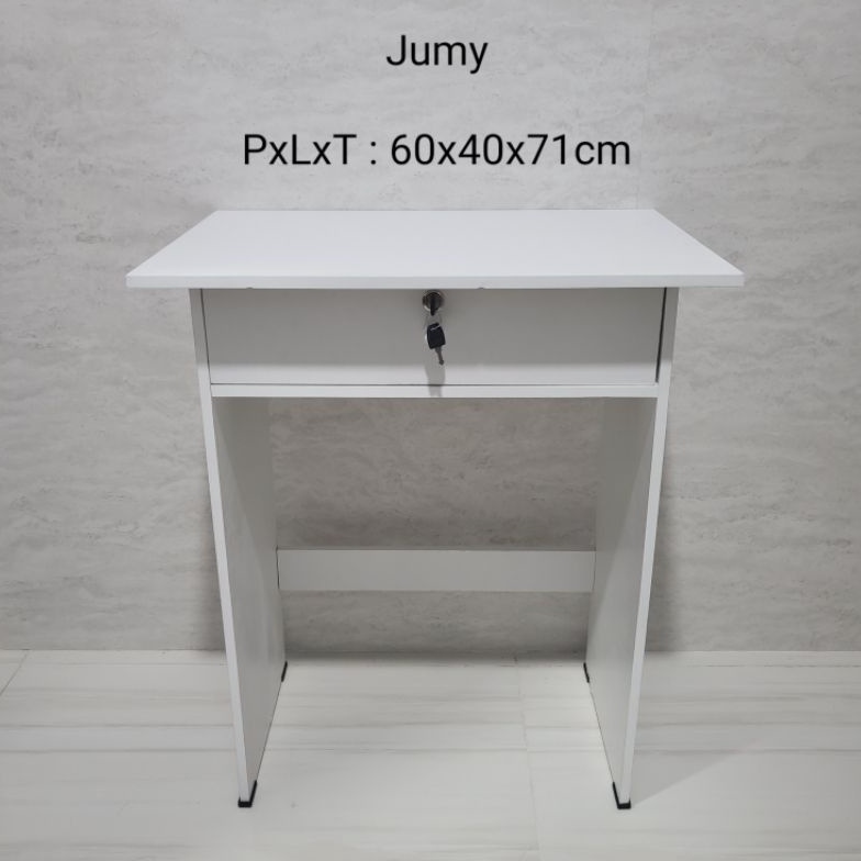 Harga termurah Meja Kasir Kayu Minimarket Minimalis Aestheti Q9