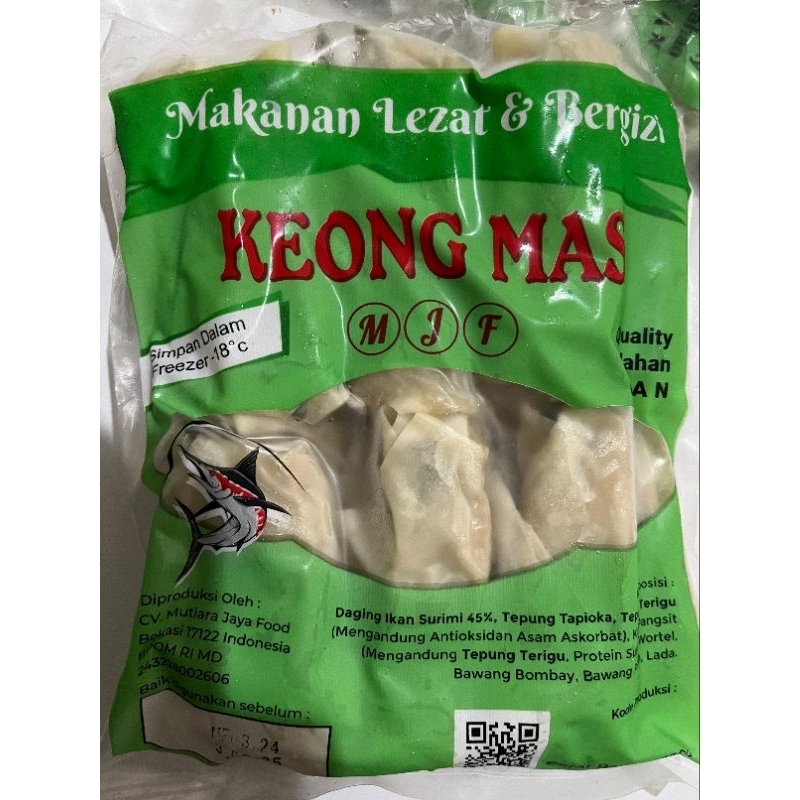 

Keong Mas frozen food isi 14 pcs 350gr