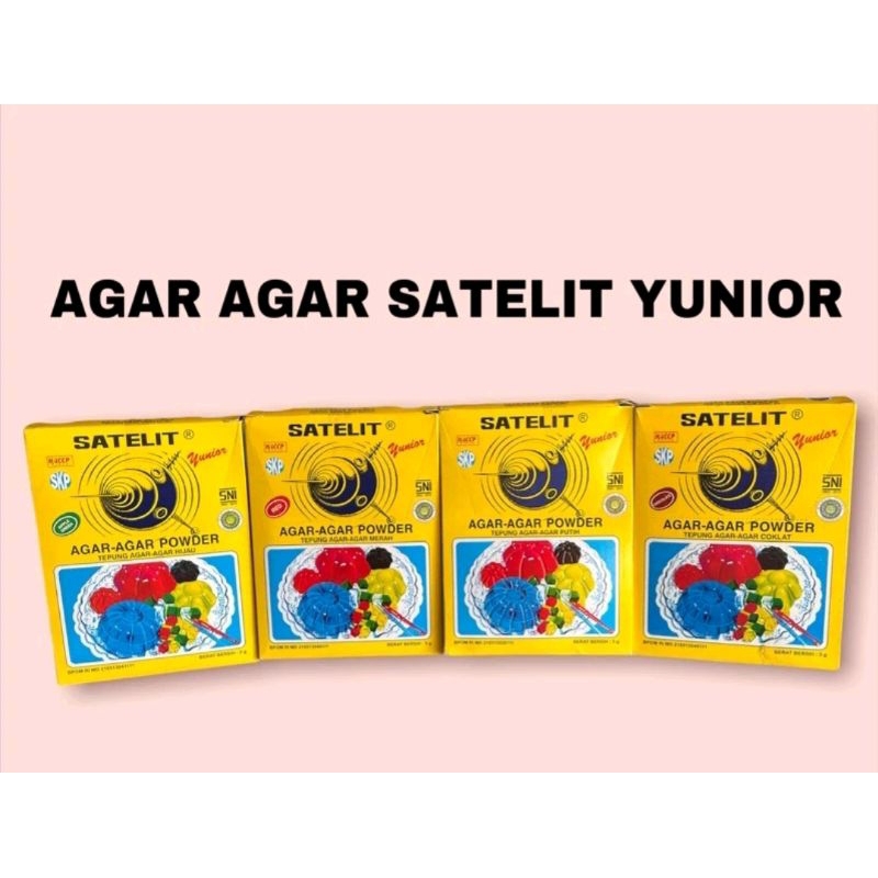 

Agar-agar satelit yunior 1pak (12pcs)