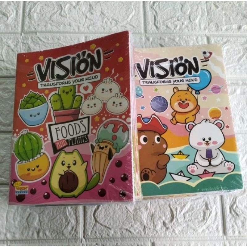 

BUKU TULIS VISION 38 LEMBAR