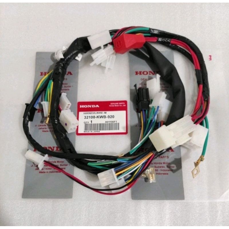 Kabel Body Set KWB Honda Blade 110 Revo Absolute Kualitas ORI.