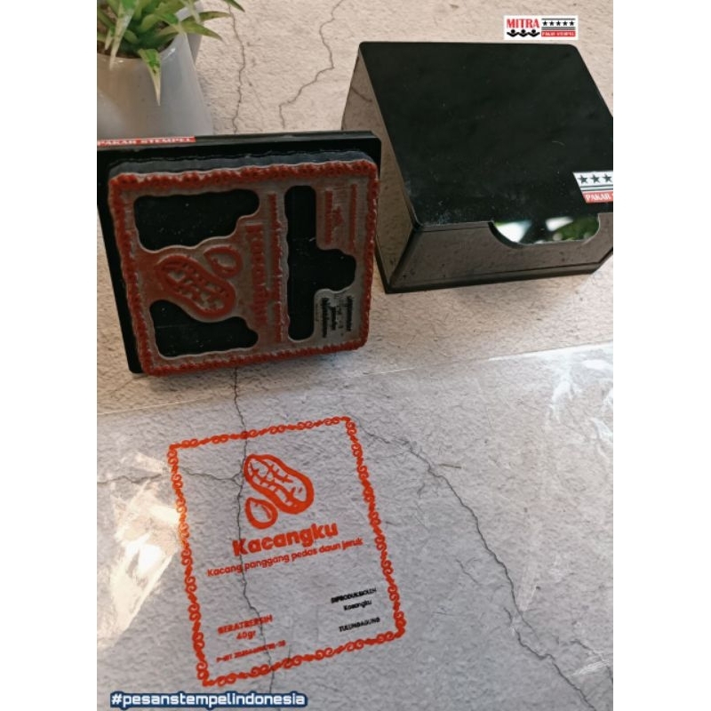 Stempel plastik stempel kemasan plastik opp stempel plastik jumbo