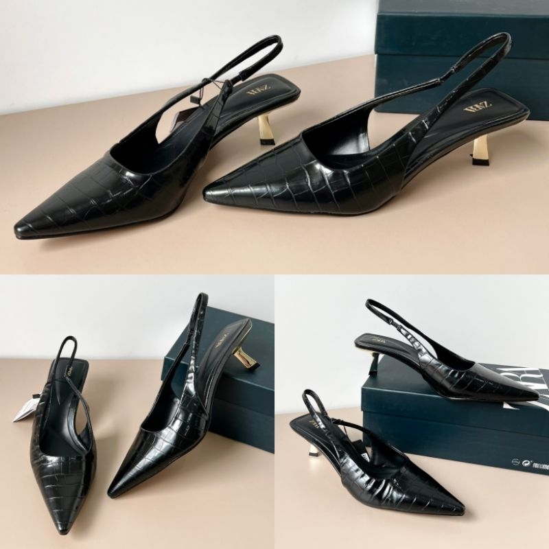 Zara Heels 5cm Selop S10288