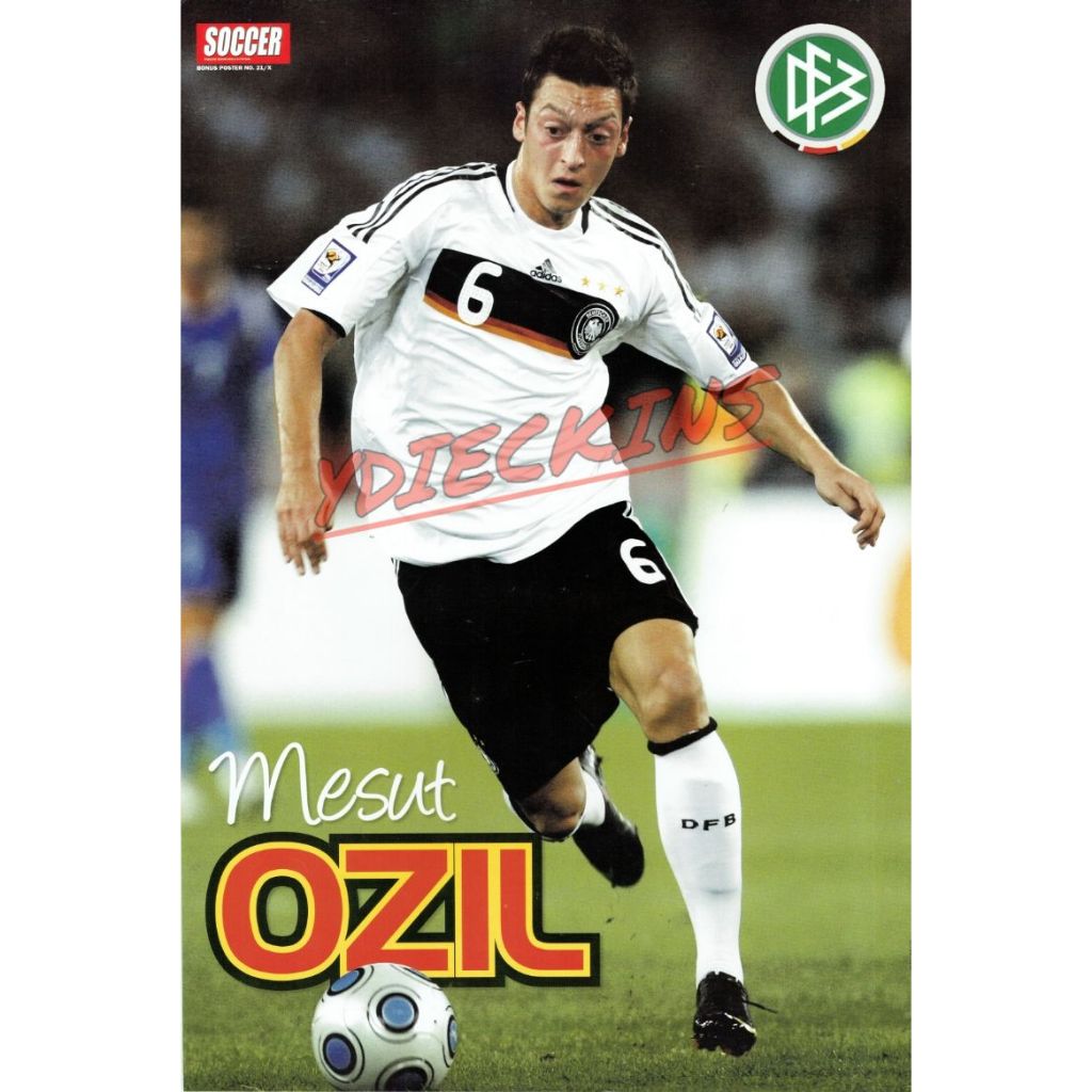 Koleksi Hobi Poster Bola Tabloid Soccer Mesut Ozil - TimNas Jerman
