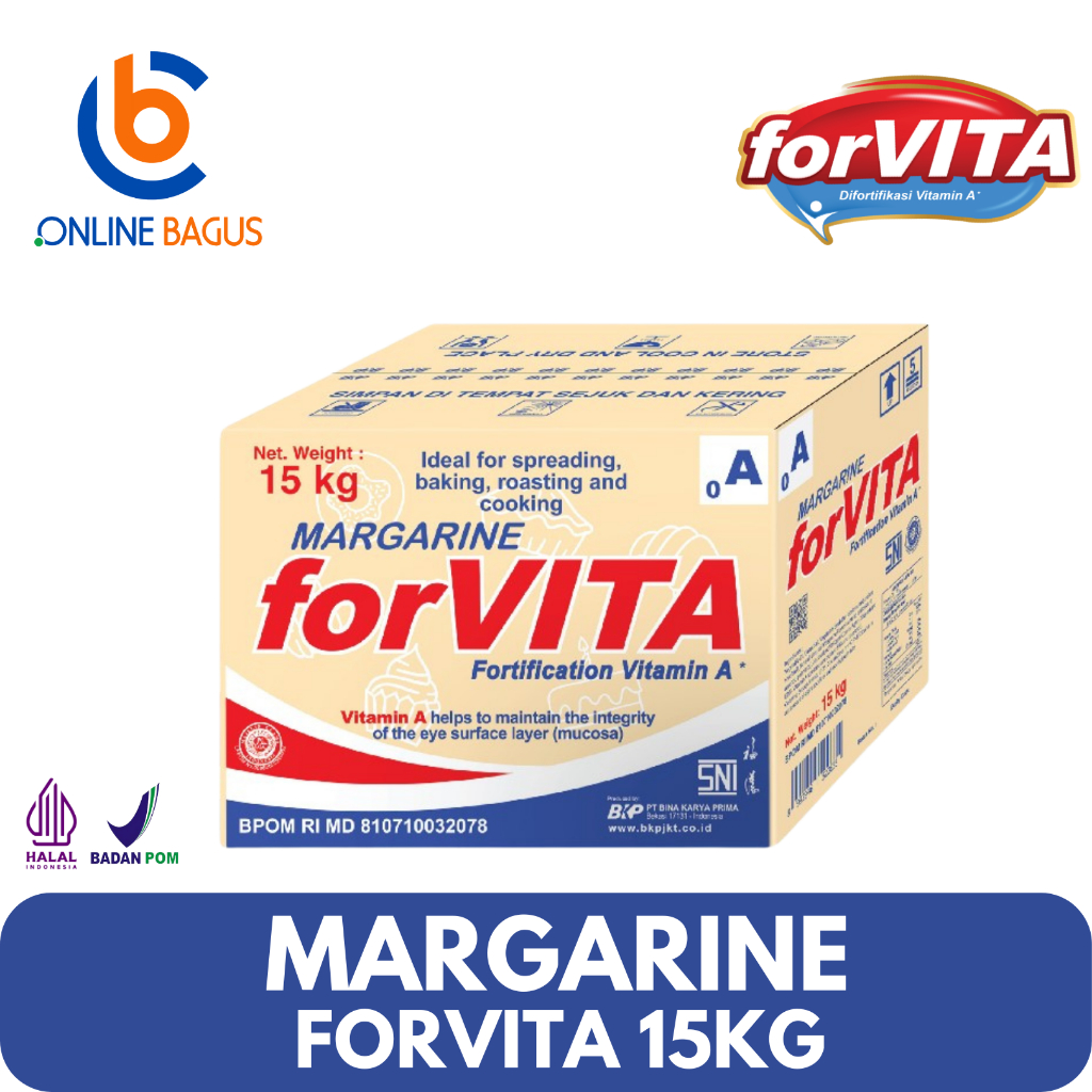 

Margarine Forvita 15 kg - Gosend Only