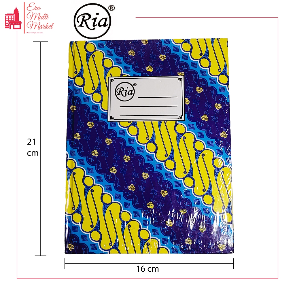 

Buku Tulis Ria Ukuran Quarto HC / Hardcover