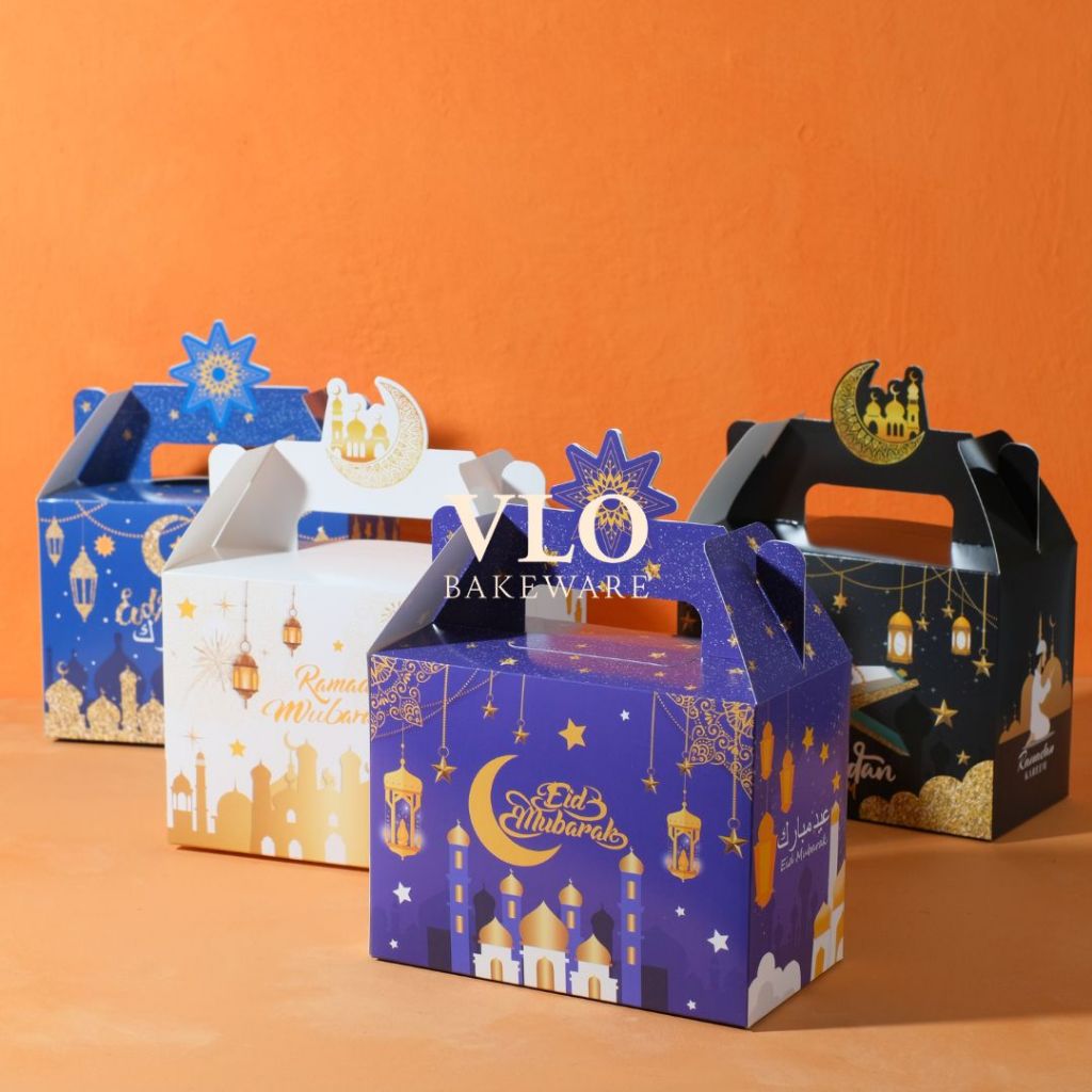 

Kotak lebaran | gable box idul fitri | kotak hampers lebaran | tas jinjing idul fitri