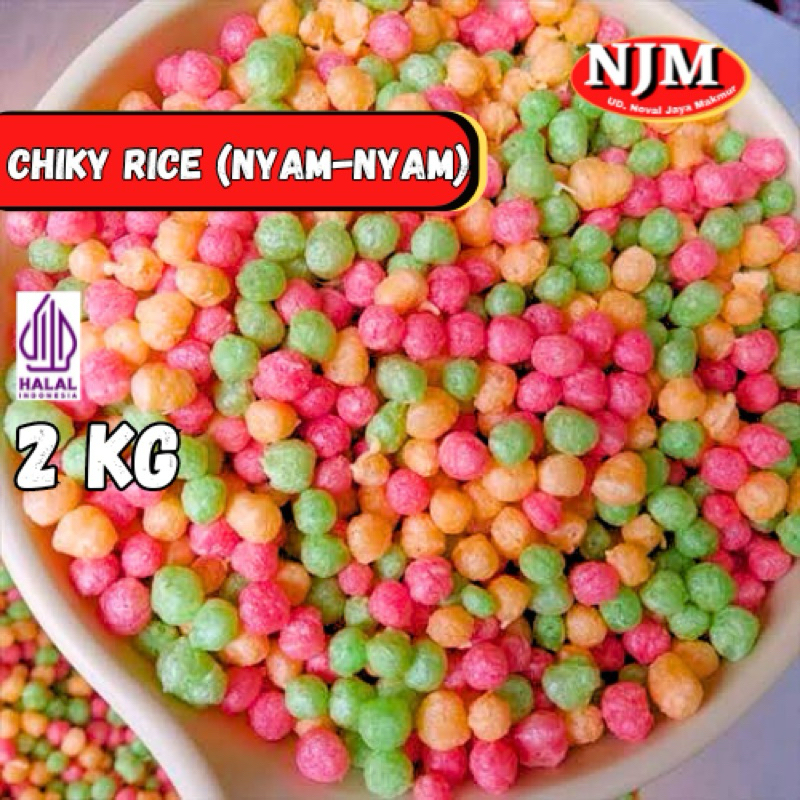 

[BALL] CHIKI RICE/Nyam - Nyam GROSIR 2.000gr (2kg)