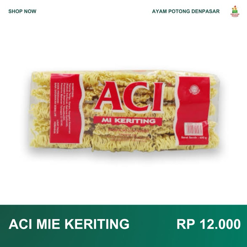 

ACI MIE KERITING