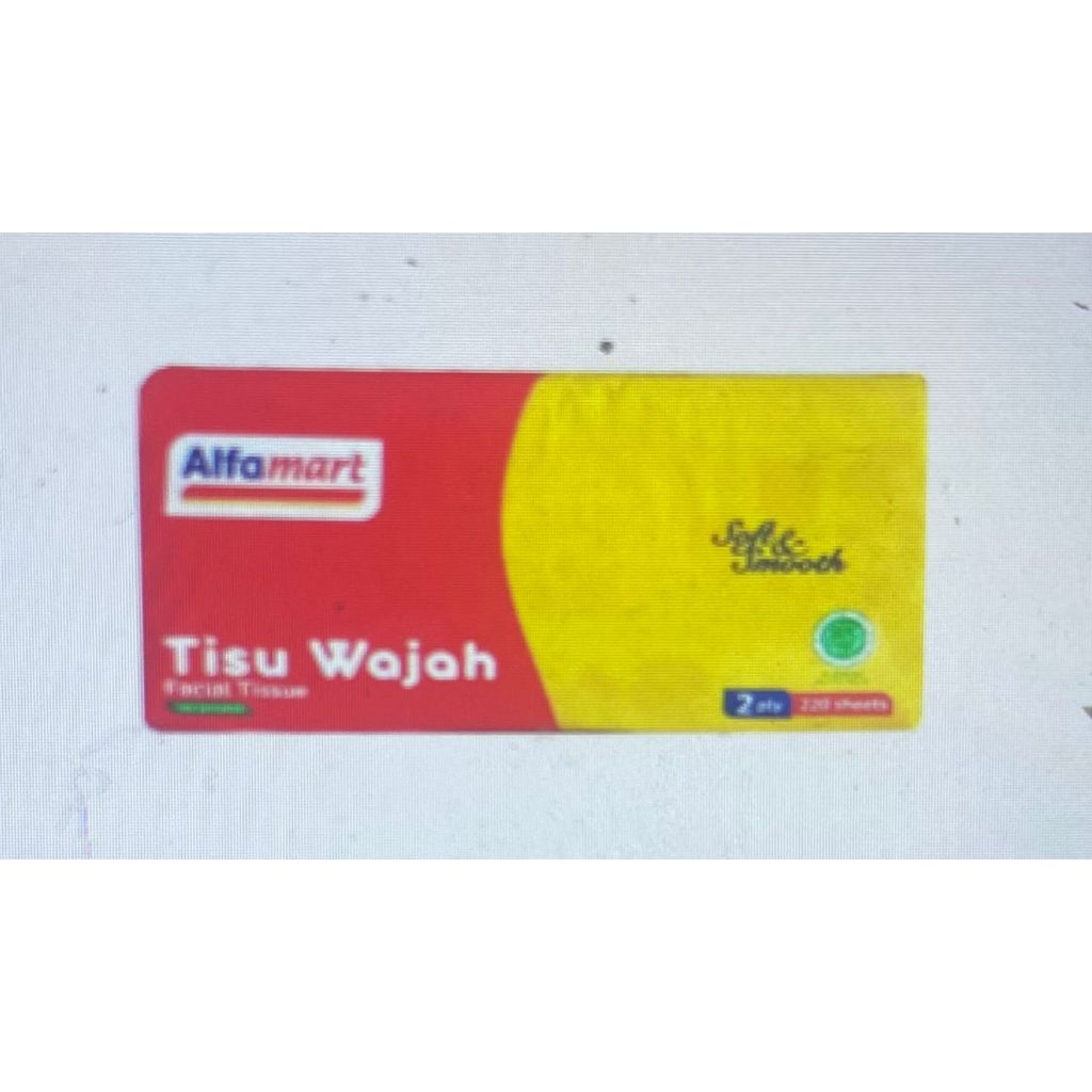 Alfamart tissue 220s 2ply