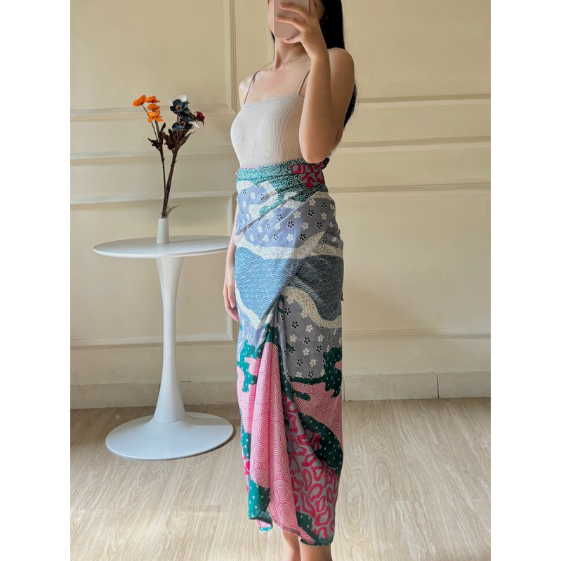 Sandhayu - Wrap Skirt Batik | Rok Lilit Instan Batik