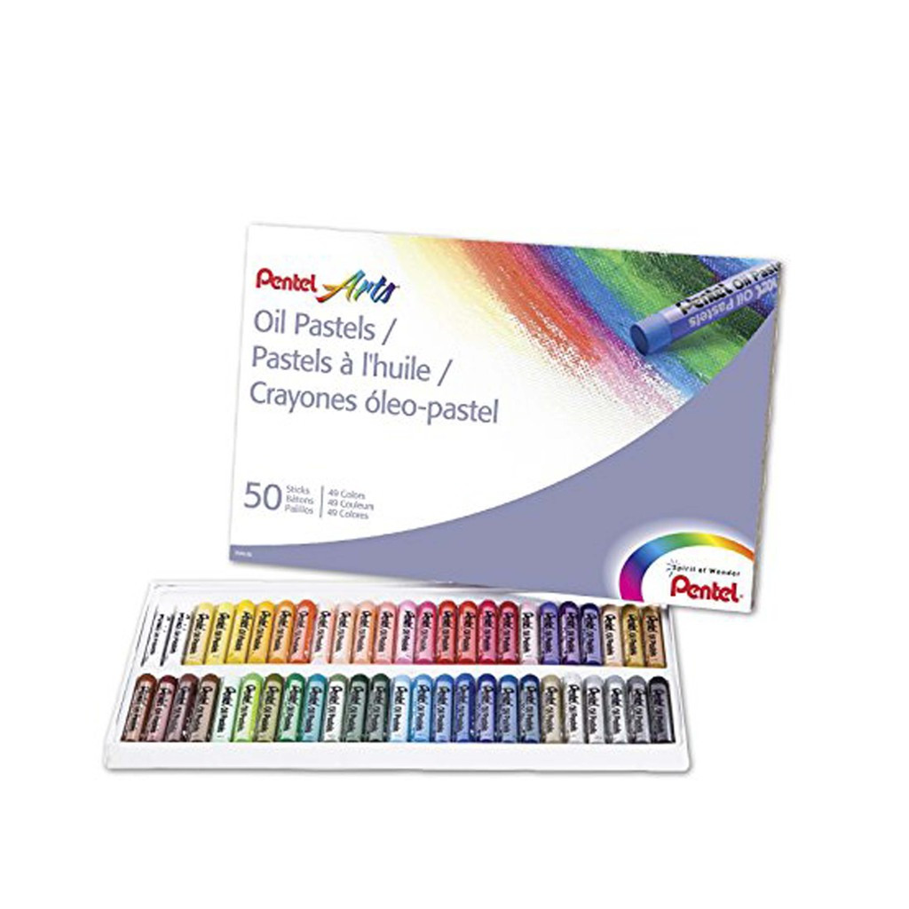 

BN - Crayon Pentel 50 Stick Kecil / 49 Color - Pentel Oil Pastel Crayon Krayon 50 (50 stick/49 color)