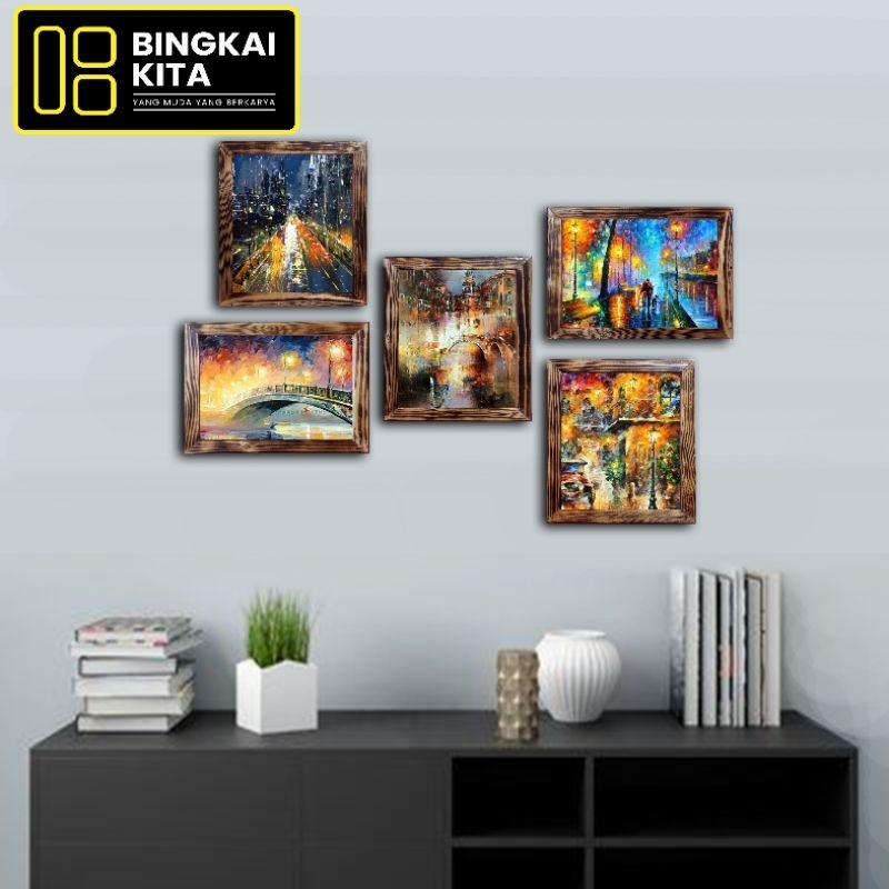 CETAK FOTO + BINGKAI AESTETIC KAYU PAKET CETAK 10R + BINGKAI KAYU MURAH