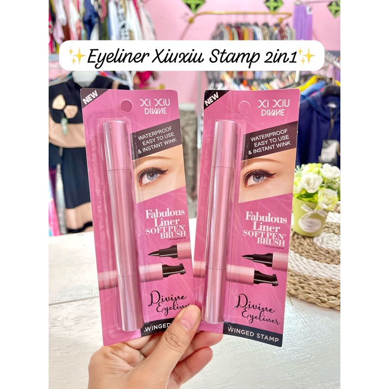EYELINER XIUXIU DIVINE STAMP 2In1