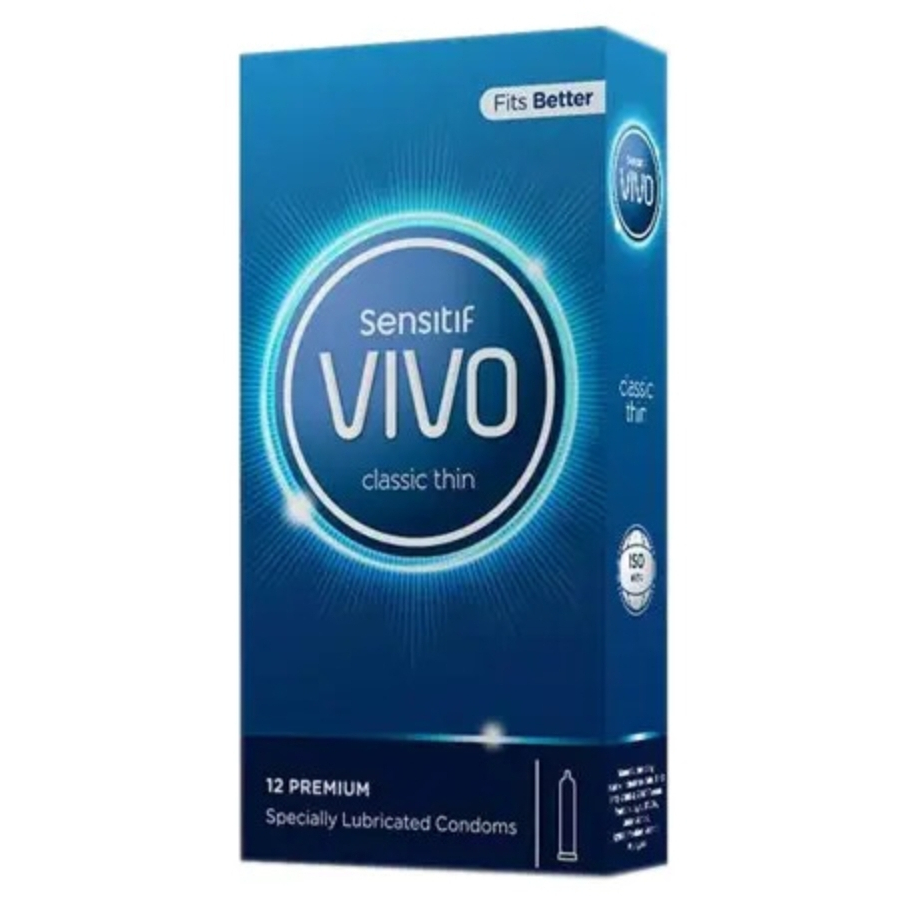 VIVO Classic Thin 12's ~ Alat Kontrasepsi Pria..untuk Meningkatkan Hubungan Pasutri   [HERBALStore]