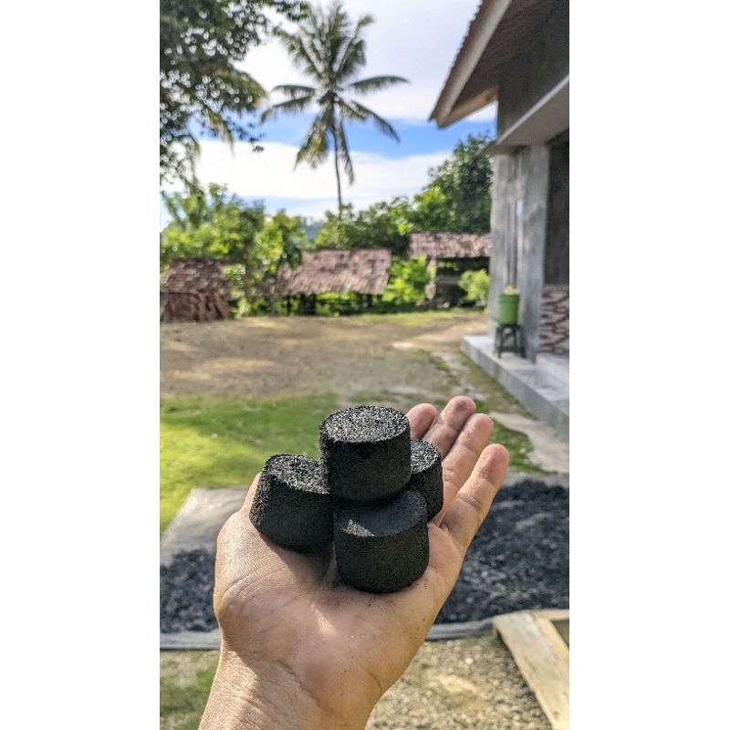 1Kg arang briket areng briquette charcoal
