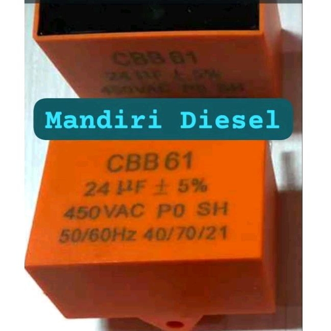 Kapasitor 24 uf buat mesin genset