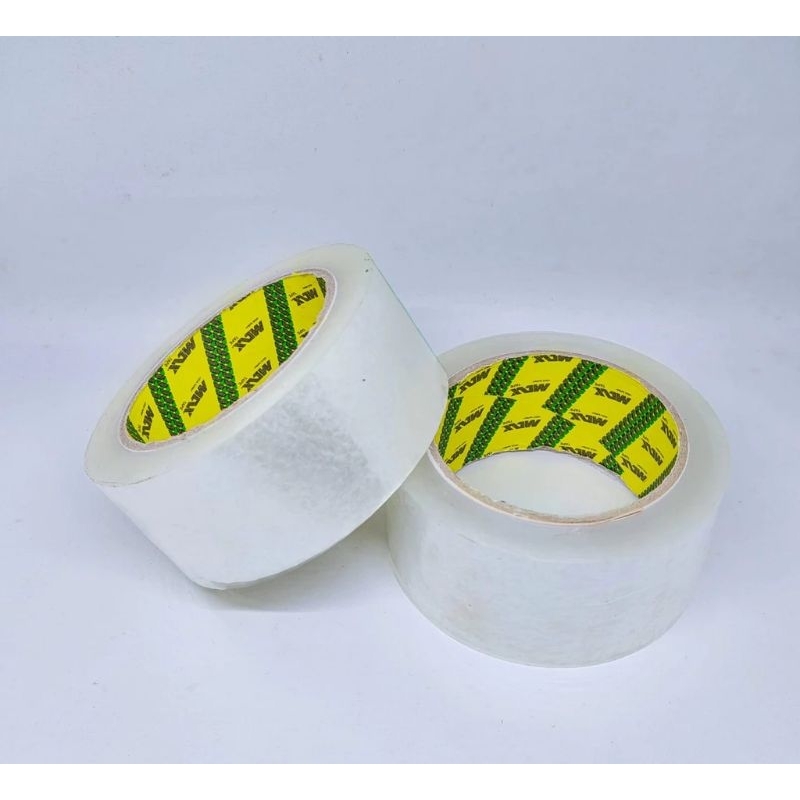

Lakban max green 48mm x 90 yard, Lakban Bening, Solasi Transparan.