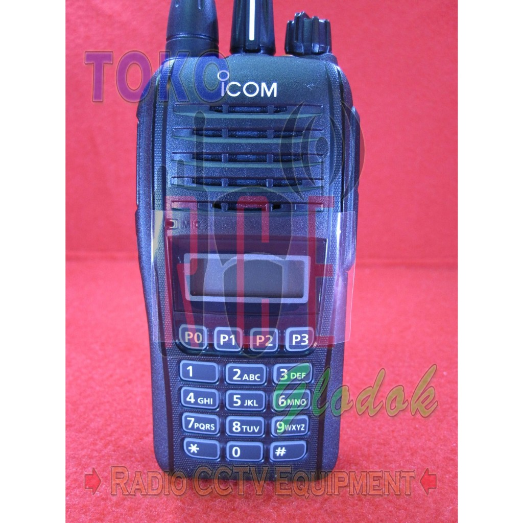 HT ICOM IC-V88 ICV88 V88 WATERPROOF IP67 SINGLE BAND VHF GARANSI ORI