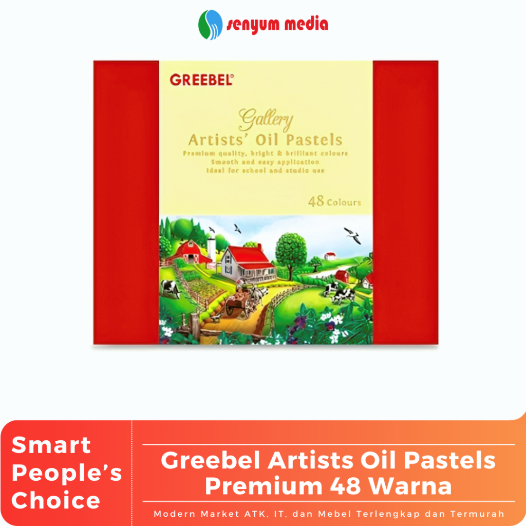 

Greebel Artists Oil Pastels Premium 48 Warna (1 Pcs) (S:PCS)