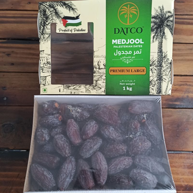 

Kurma Medjoul Medjool Medjol Palestina Premium Dates 1 kg