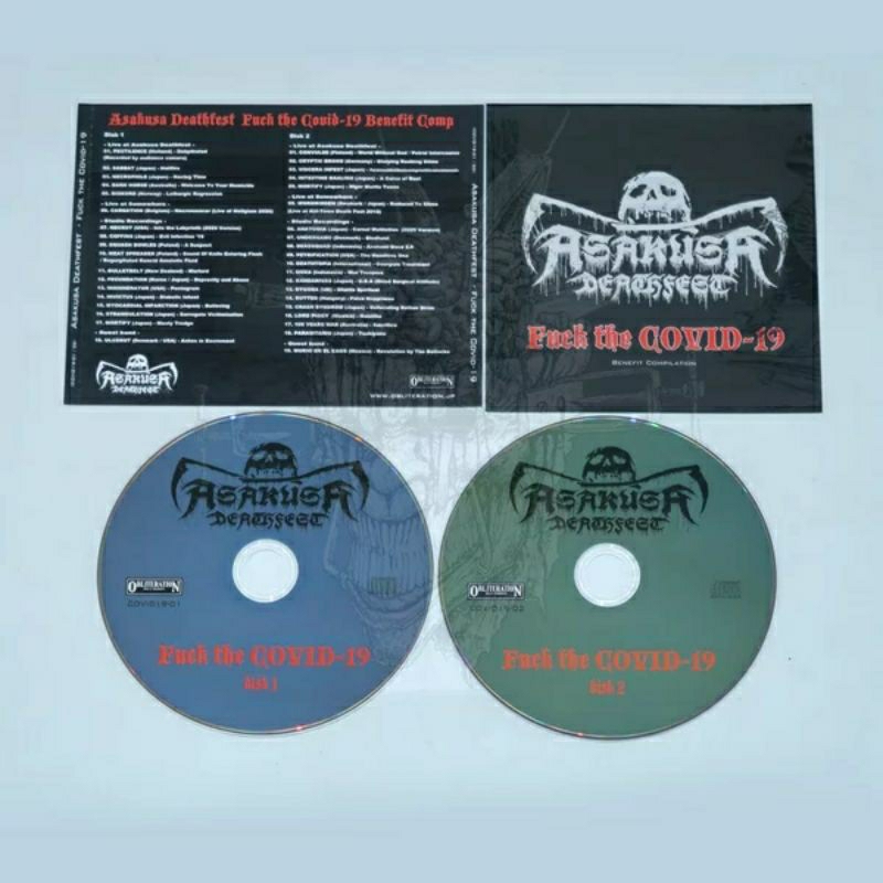 CD - ASAKUSA DEATHFEST - FVCK THE COVID-19 - BENEFIT COMPILATION