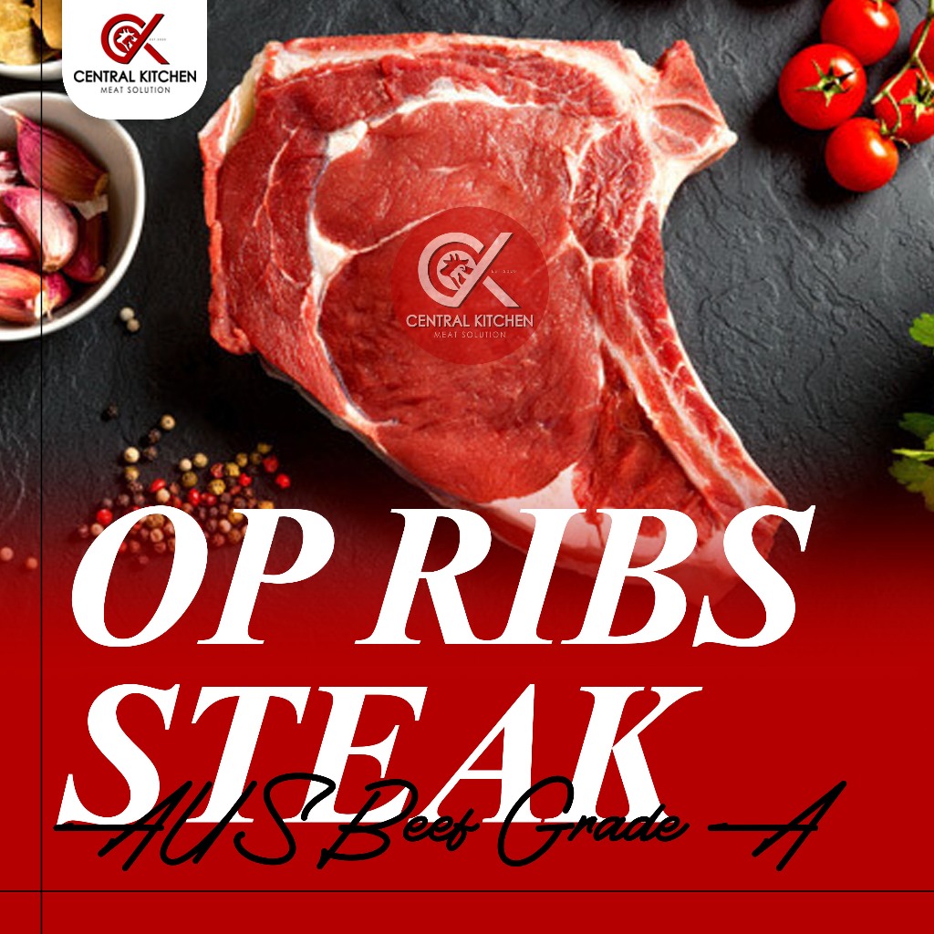 

AUS OP RIBS / BONE IN RIBEYE STEAK GRADE A
