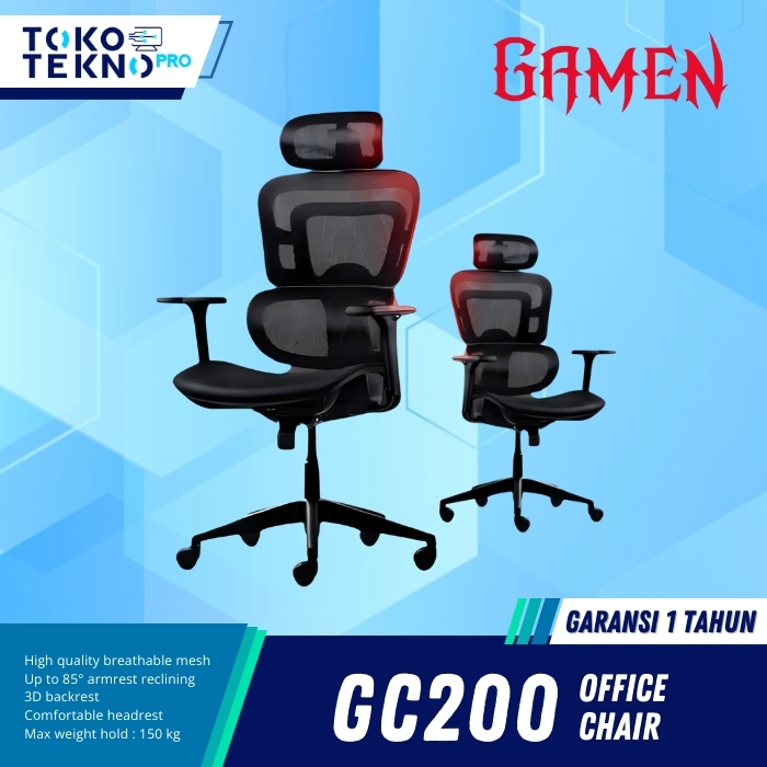 Gamen GC200 / GC-200 Office Chair Ergonomic Premium Quality