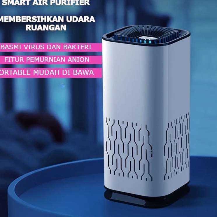 Htr Smart Air Purifier Pembersih Udara Ruangan Portable Filter HEPA Low