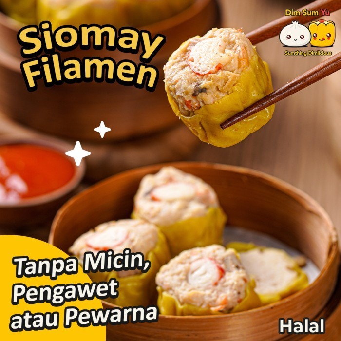 

GROSIR !! Dimsum Siomay Kepiting Filamen Dim Sum Sarapan Camilan Snack